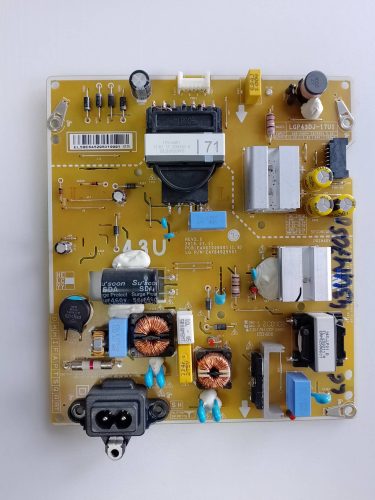 EAX67209001 (1.6) LGP43DJ-17U1 (LG 43UM7050) LED tv tápegység (L0323)