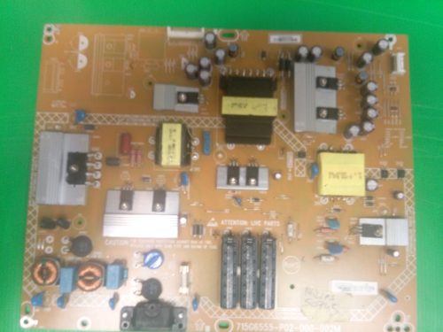 715G6555-P02-000-002M led tv tápegység PHILIPS 50PUS M L0848