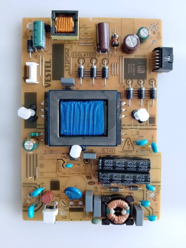 Vestel 17IPS62 (JVC LT-43VU6355) LED tv tápegység (D0072)