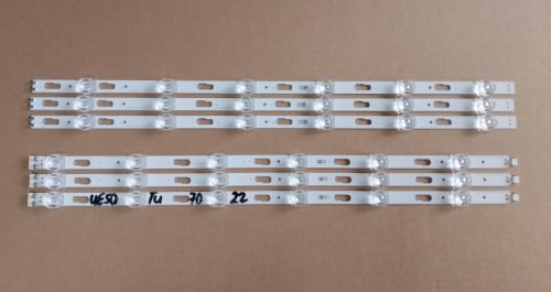 V0T7-500SMA-R0  19.11.11.(Samsung UE50TU7022) LED háttérvilágítás szett (T0615)