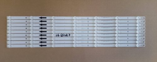 65D6300V-ZX3030-10X7YH-M0KA-20230707 (LG 65UR7..) LED háttérvilágítás (L0337)