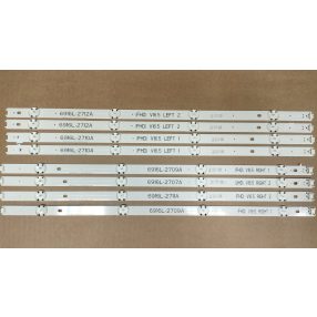   LG 49LH570V 6916L-2709A-2710A V16.5 Left 1-2 right 1-2 ART3 Led AT0051