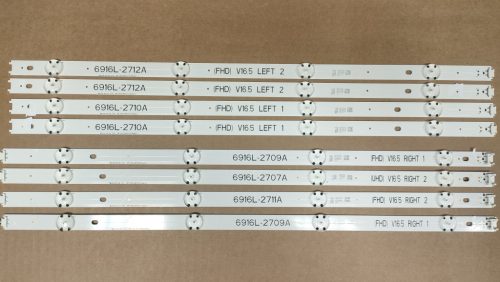 LG 49LH570V 6916L-2709A-2710A V16.5 Left 1-2 right 1-2 ART3 Led AT0051